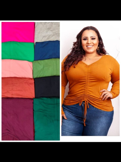 Plus size Elisa linda moda