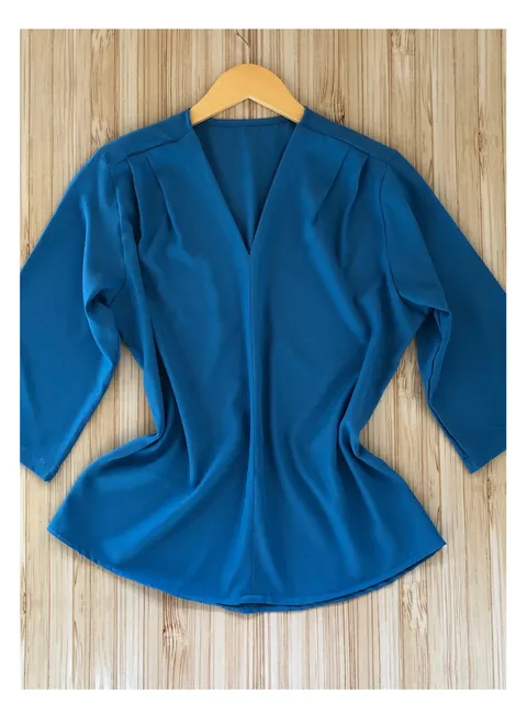 Blusa Azul M (40)