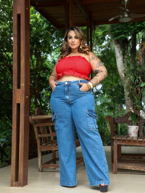 Wide Legue Cargo - sem lycra