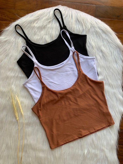 Cropped alcinha básico