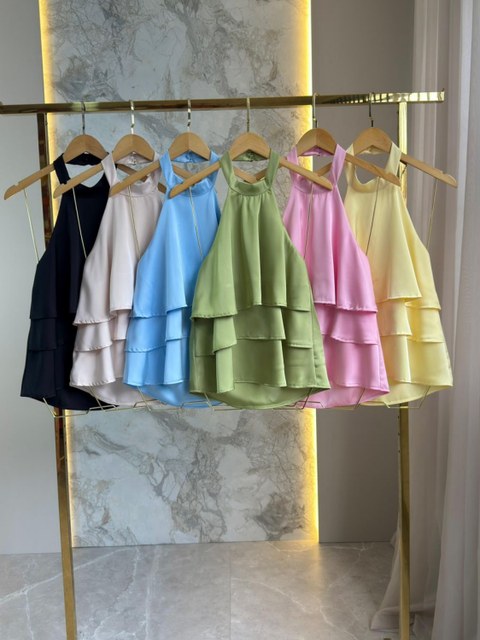Fancy modas blusa babado