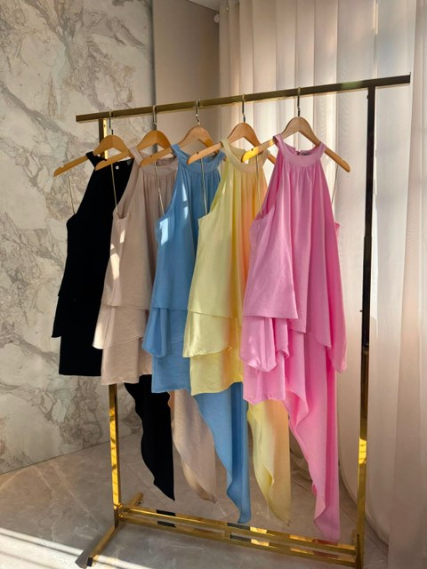 Fancy modas vestido lateral