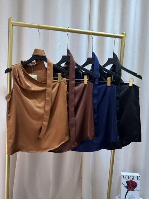 Fancy modas blusa cetim