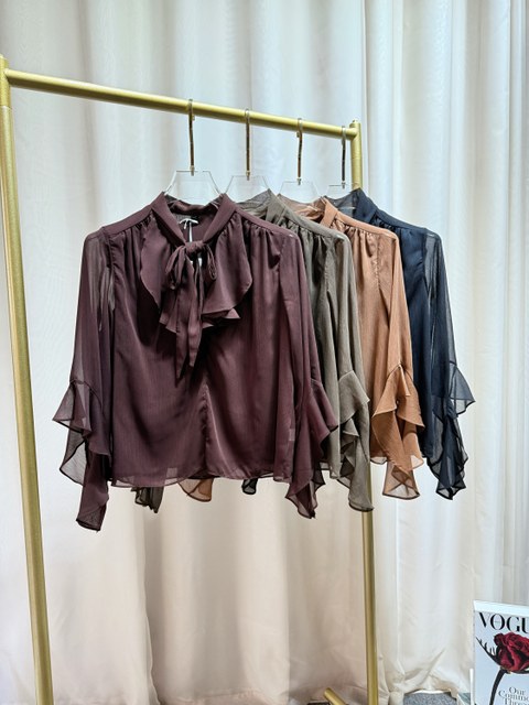 Fancy modas Camisa babado