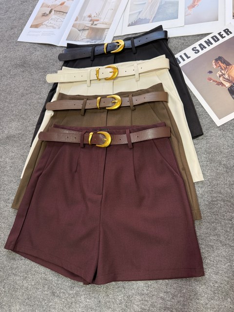 Fancy Modas short alfaiataria