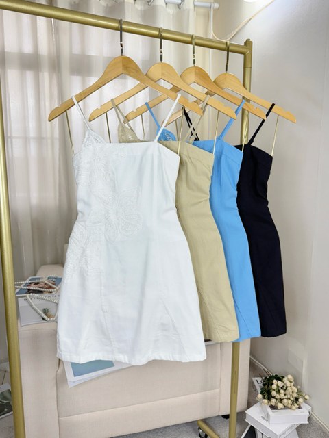 Fancy modas vestido flor sarja