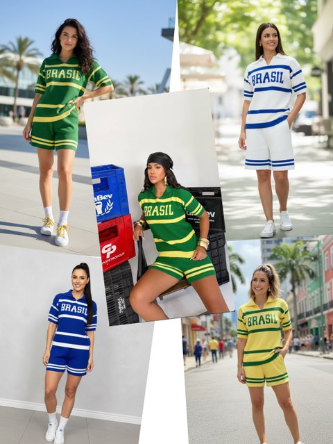 Este fato desportivo é adequado para mulheres e homens.