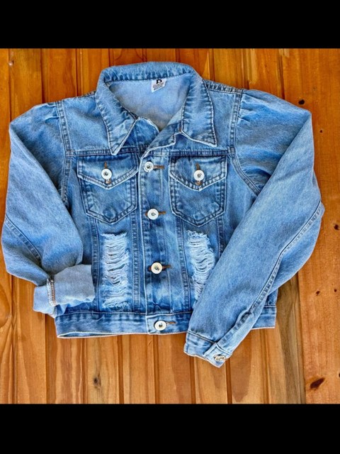 Jaqueta jeans feminina