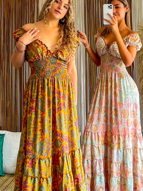 Vestido sigana moda indiana