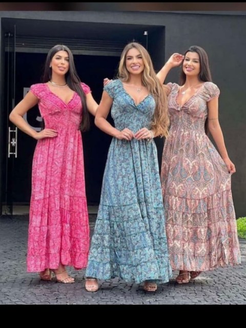 Vestido indina manga sigana