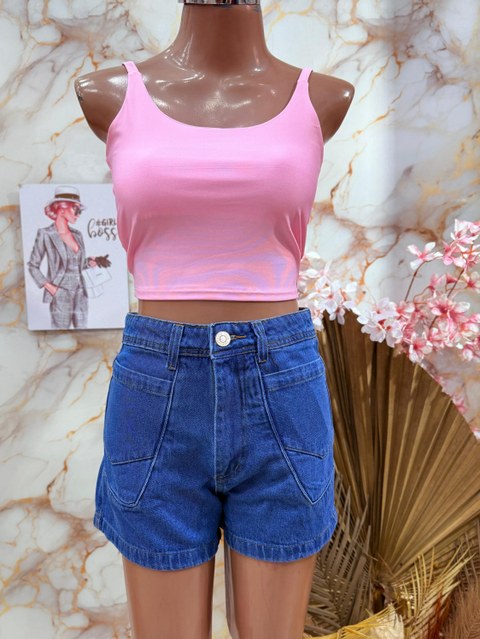 Shorts azul jeans