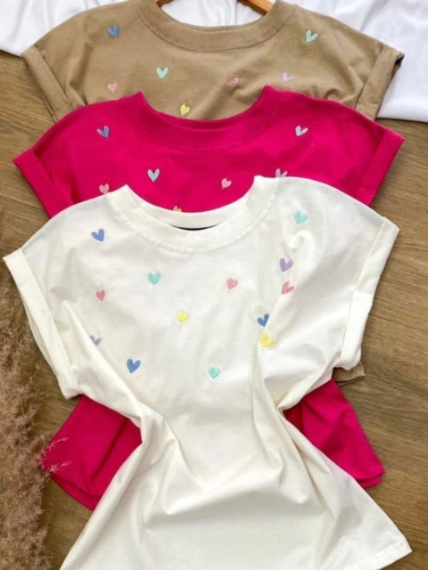 Camiseta coração