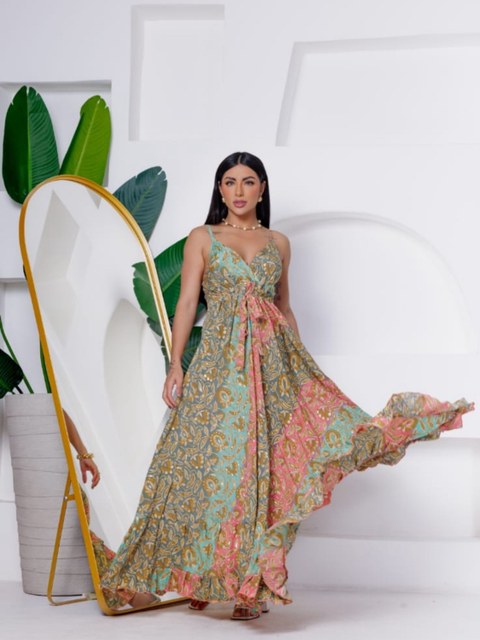 Vestido indina costa Elastex