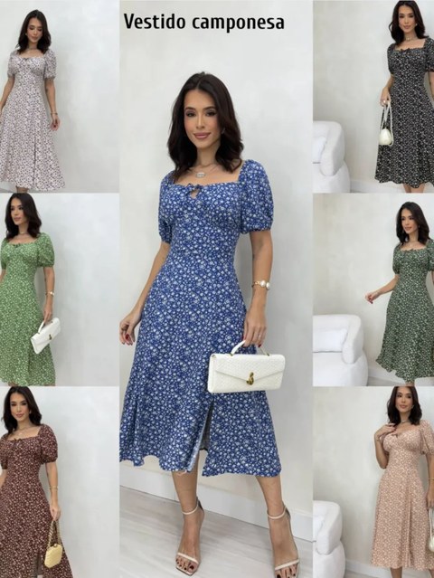 Vestido camponesa
