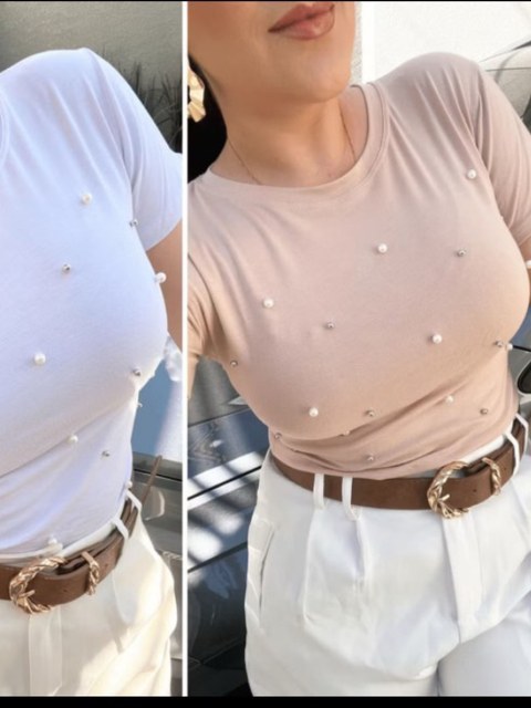 Blusa pérola