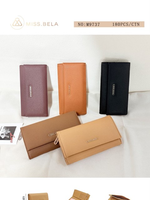 Carteira feminina kit de 3 peças