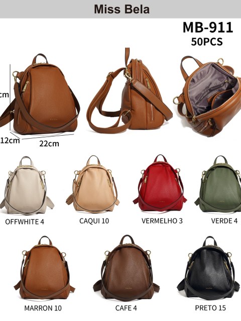 Bolsa mochila média MB911