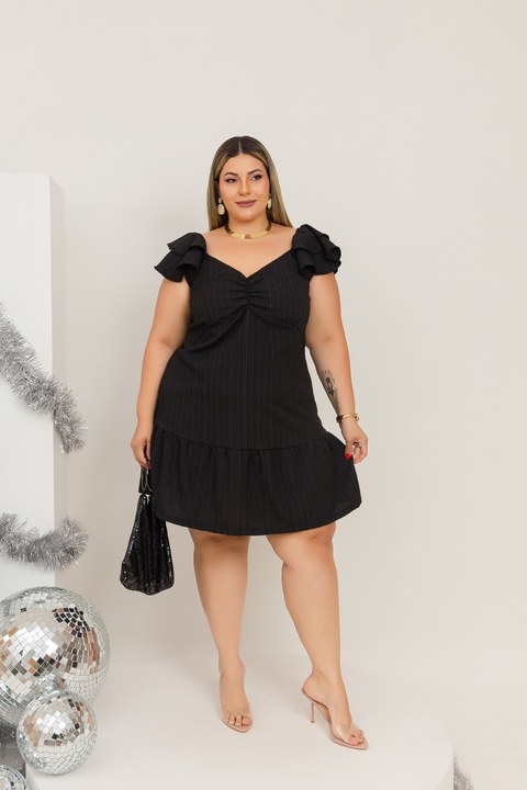 Vestido Zara Curto Babados GRAMMD - 2515000