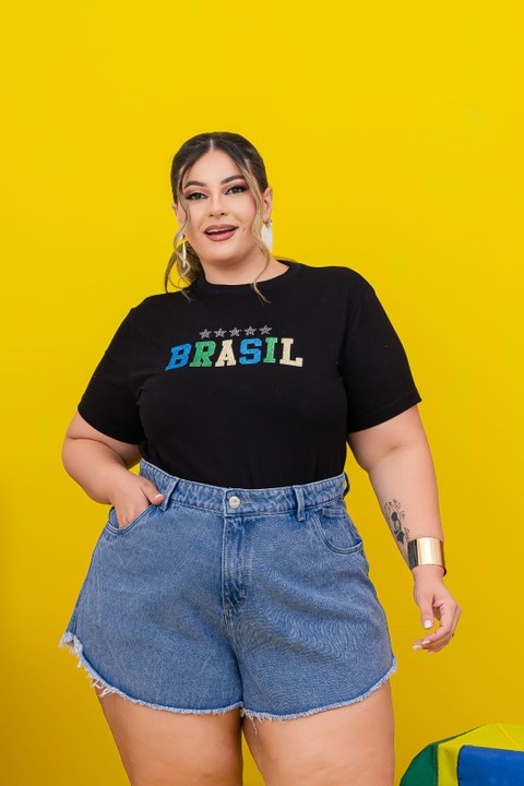 Short Semi Gode Marmorizado 2625