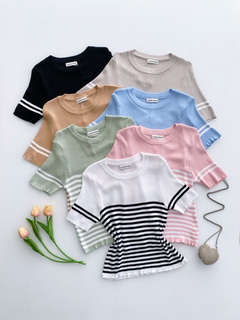 Blusa modal fresquinho listrada 807#  Isabella moda