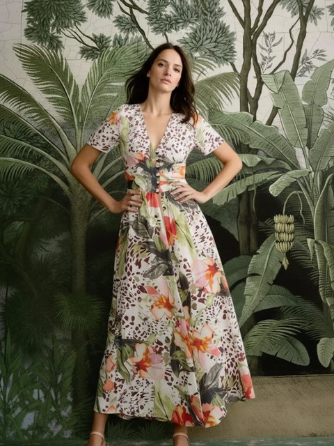 VESTIDO SEDA LD532