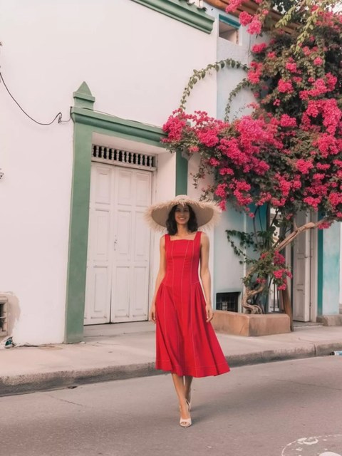 VESTIDO PESPONTO  LS119