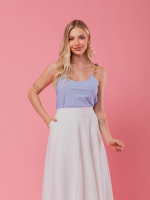 BLUSA ALÇA MARMORE