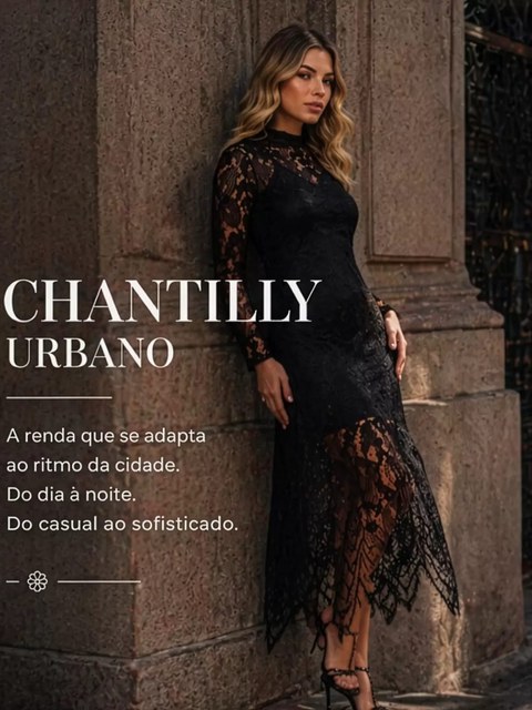 VESTIDO CHANTILLY LS204