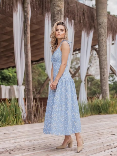 VESTIDO TRANÇADO LS168