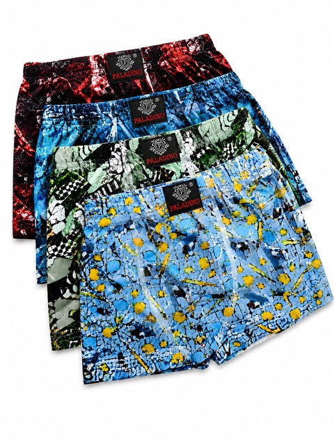 KIT C/ 4 CUECAS BOXER INFANTIL PALADINO