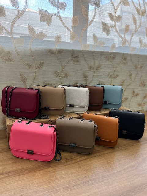 Bolsa Com Alça De Corrente Feminina Transversal Pequena 1936