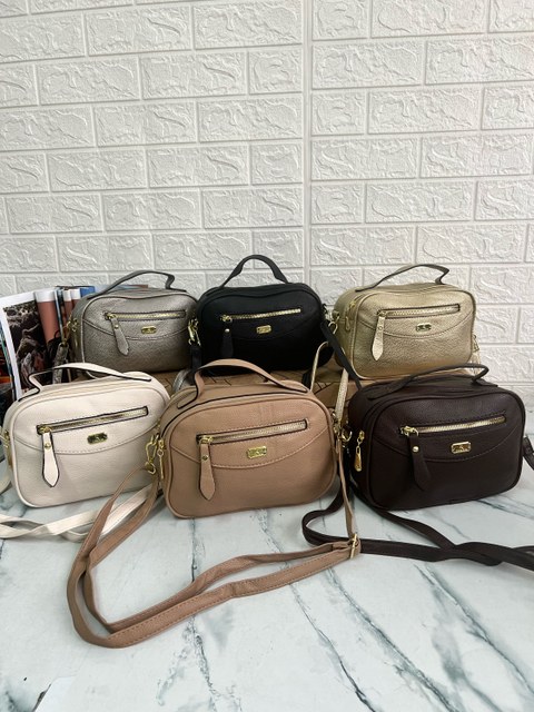 Bolsa média com alça e alça de mão 12256