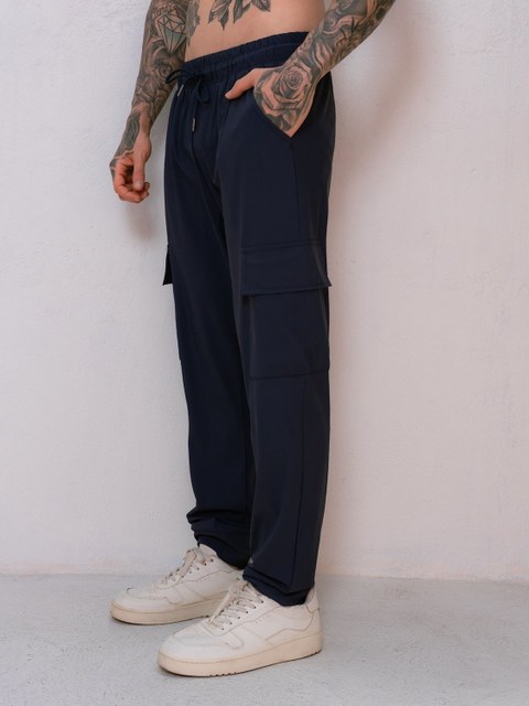 calças cargo fitness masculino de secagem rápida