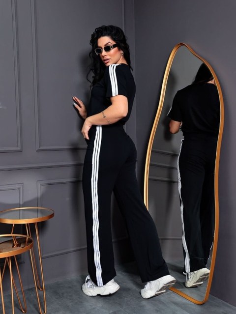 Conjunto de calça e blusa viscolycra