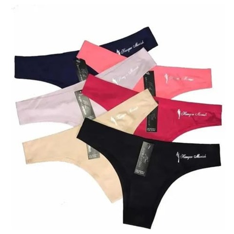 Calcinhas Sem Costura Tanga Corte A Laser Não Marca Lisa Sem  Microfibra Confortável