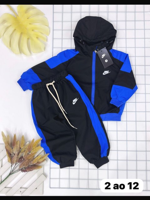 Conjunto tactel Nike infantil/juvenil