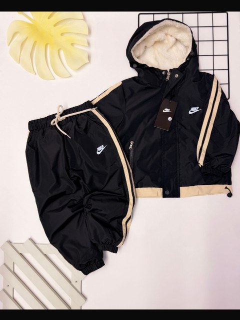 Conjunto tactel com pelo nike infantil/juvenil