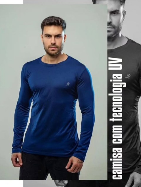 Manga longa TÉRMICA tecido elastano/poliamida