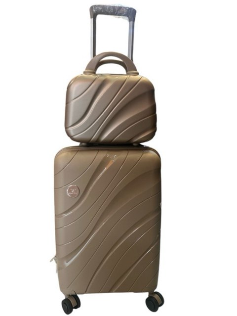 Kit Mala de Viagem Polipropileno 10kg + Frasqueira