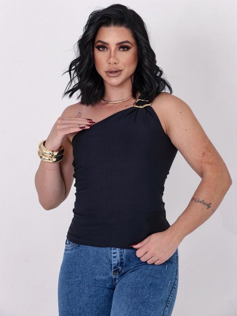 Blusa mula manca fivela