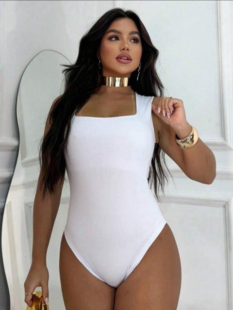 Body Decote Quadrado