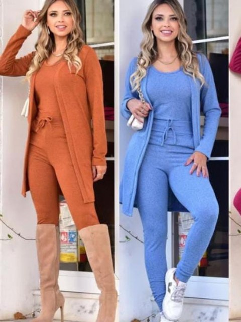 Conjunto lanzinha três peças