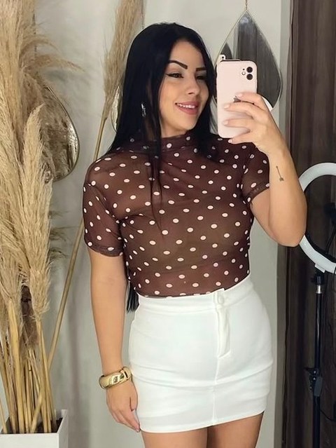 Blusa Tule Póa