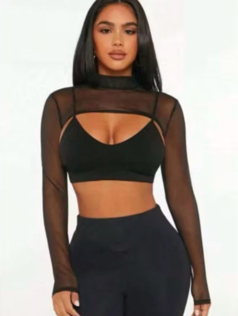 Cropped Calipso + Cropped Paetê