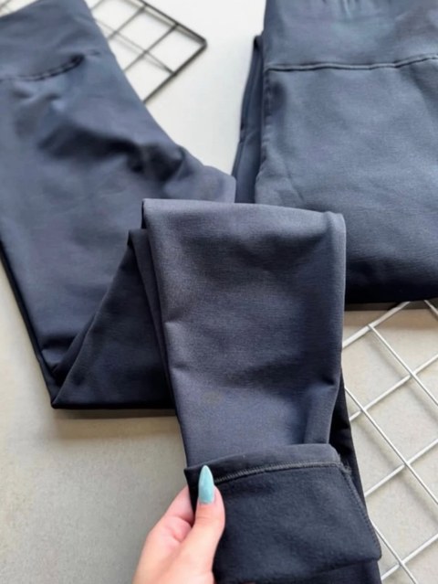 Calça leging flanelada