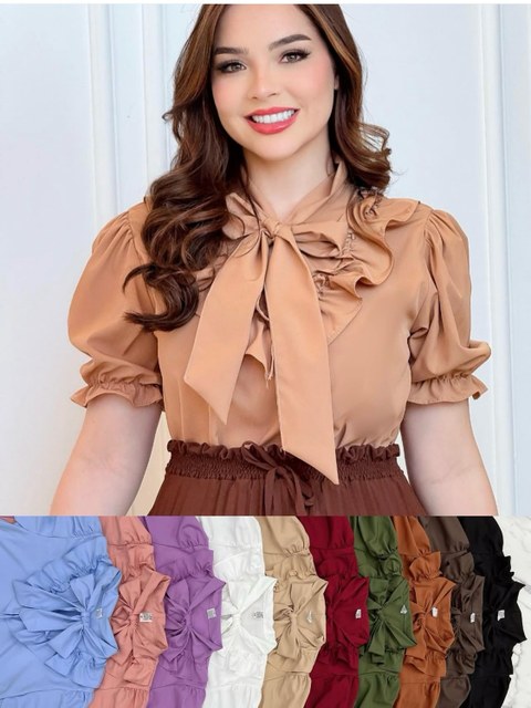 Blusa romantica