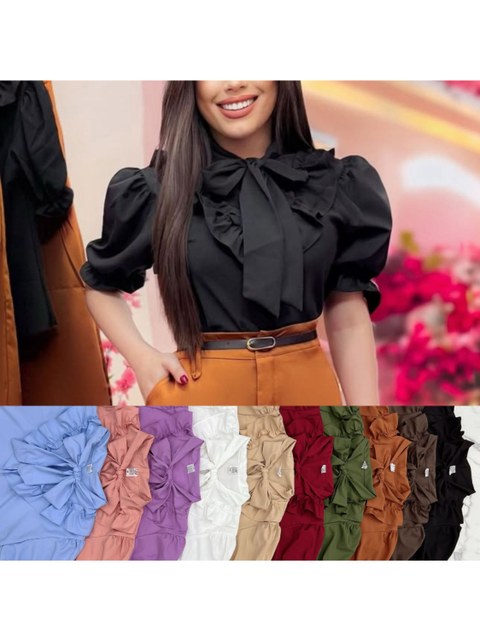 Blusa romântica
