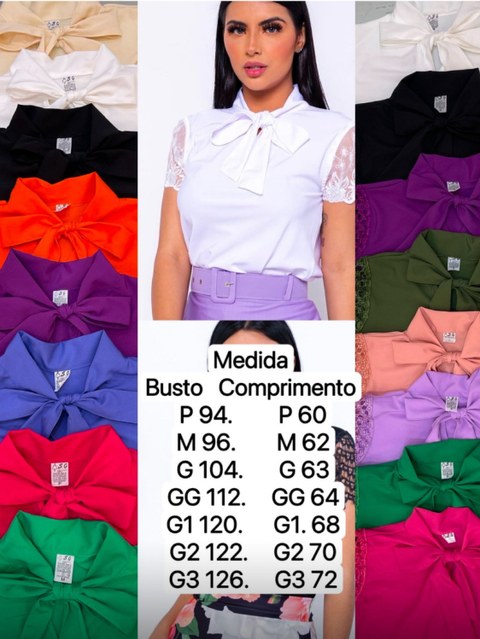Blusa romântica