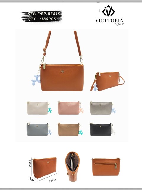 bolsa feminina com pompom（B5415）