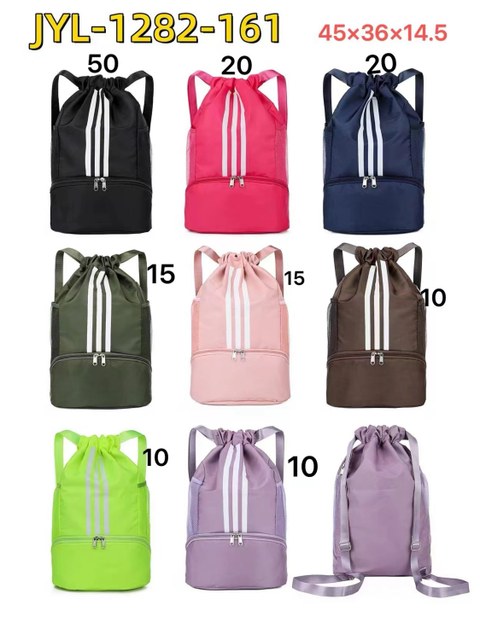 Mochila Bolsa Saco com Cordão Esportiva Impermeável Anti roubo Academia Treino Passeio Multiuso1282-161#